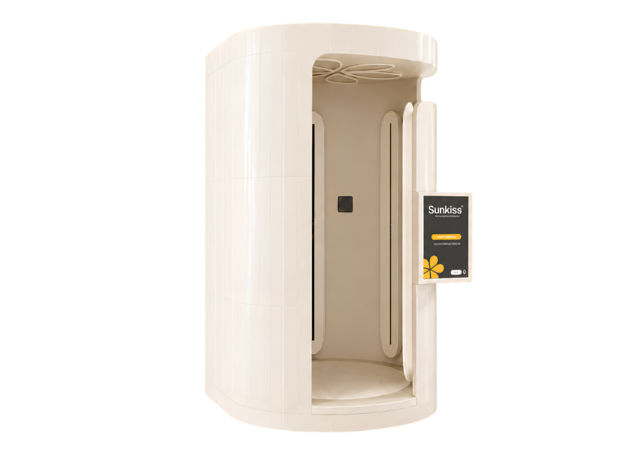 SunKiss Booth, la cabina automatica sviluppata da SkinTech Innovations